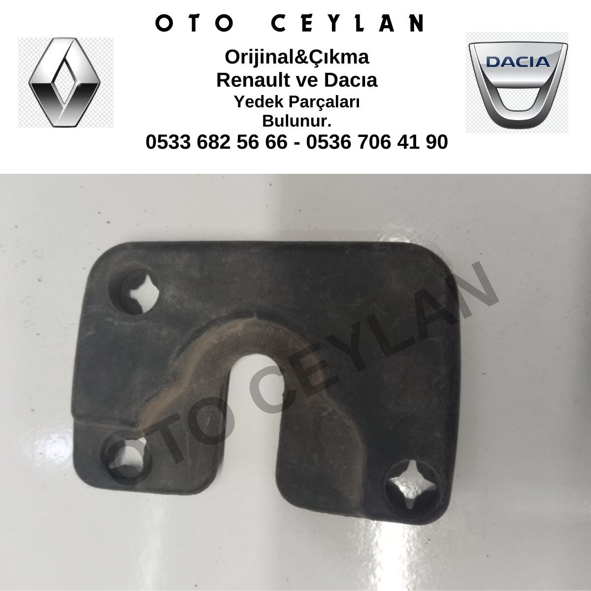 7700313516 Kango Megane Kapı Kilidi Arka Parça Orijinal Çıkma