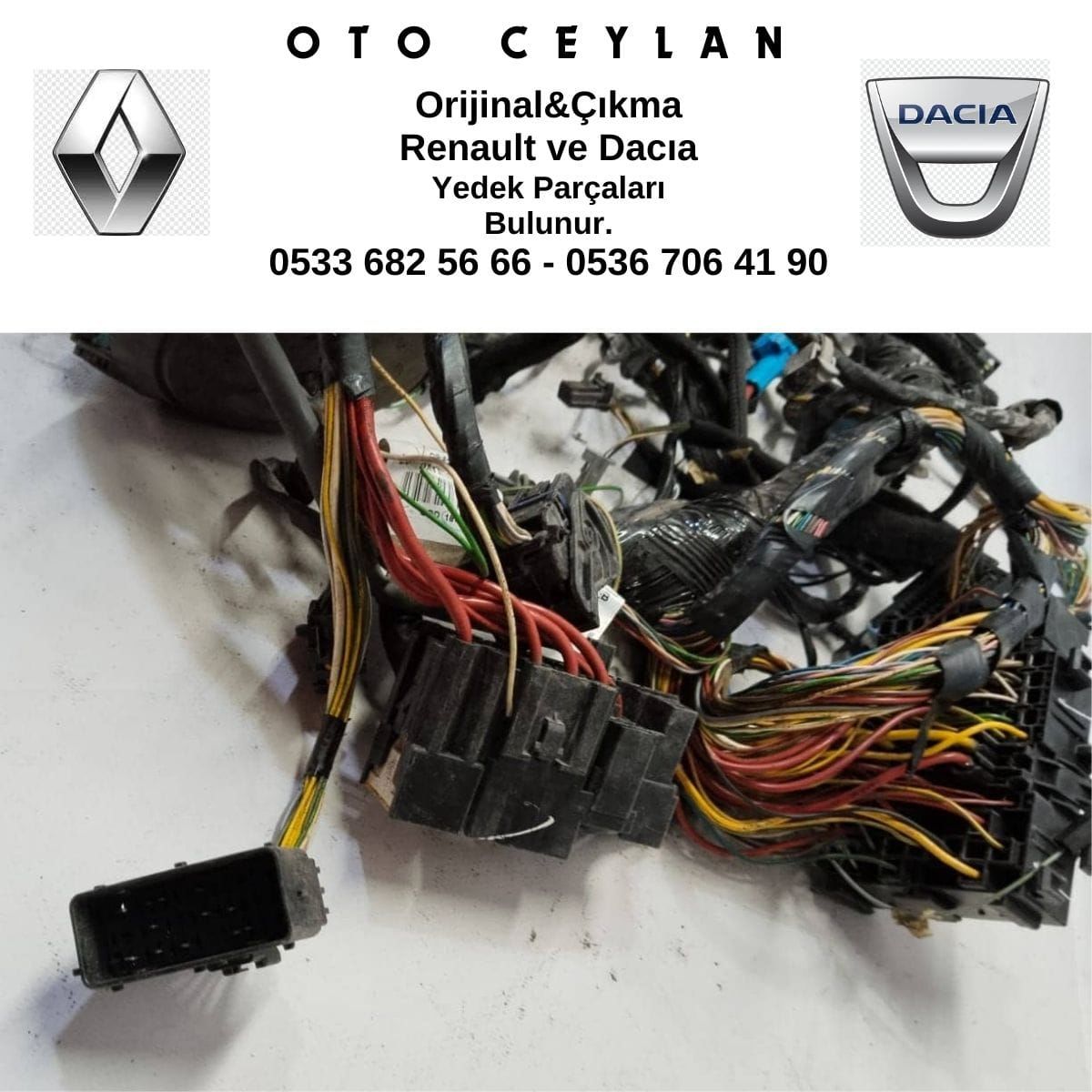 282436513R Lodgy Göğüslük Tesisatı Çıkma