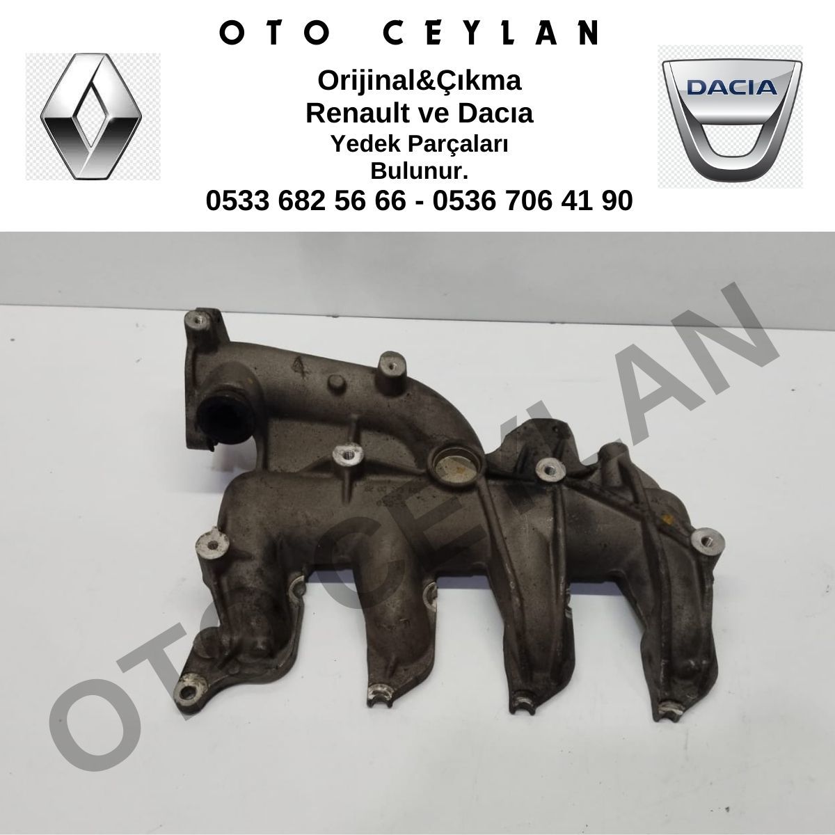 8200272607 Laguna 2 Emme Manifoldu 1.9 Dci Orijinal Çıkma
