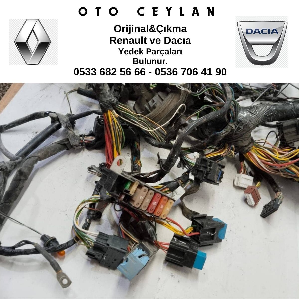 2401884365 Lodgy Göğüslük Tesisatı Çıkma