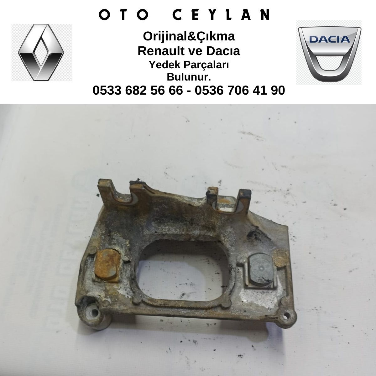 112220744R Clio 5 Duster Şanzıman Takozu Çıkma