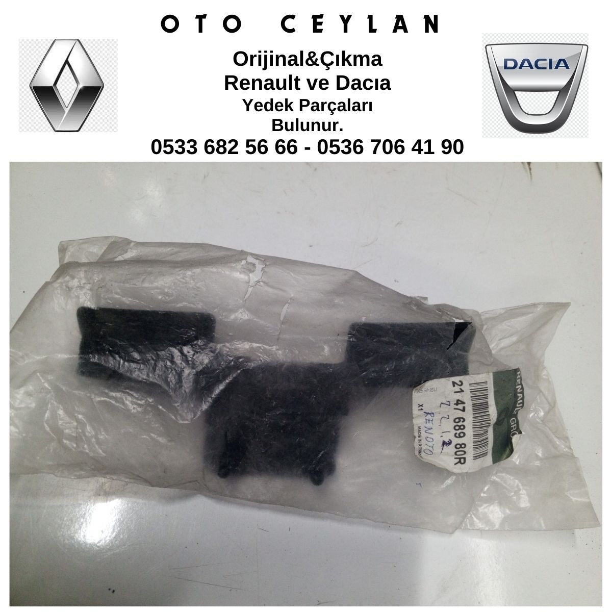 214768980R SANDERO DUSTER RADYATÖR ÜST DAVLUMBAZI SIFIR ORİJİNAL