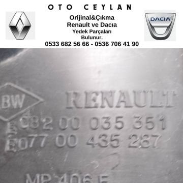 7700435287 Clio 2 Sol Bagaj Kaplaması Çıkma Orjinal
