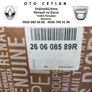 260608589R Clıo 3 Sol Far Orijinal Hafif Hatalı