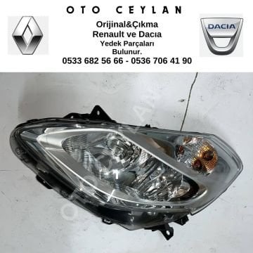 260608589R Clıo 3 Sol Far Çıkma Orijinal Hafif Hatalı