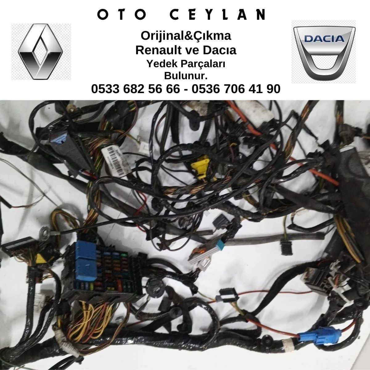 115126528R 240184891R Dokker Göğüslük Tesisatı Çıkma