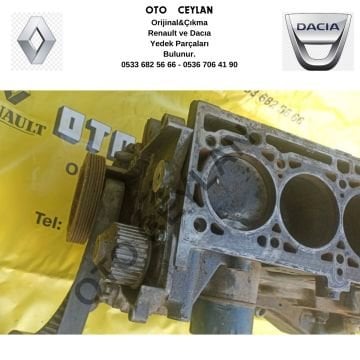 Megan 2 Motor Bloğu 1.6 16v K4M Dolu Çıkma Orijinal