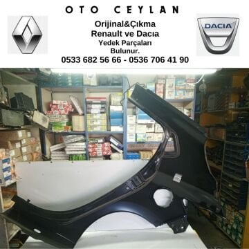 760308516R CLIO 4 SAĞ ARKA ÇAMURLUK SIFIR ORİJİNAL