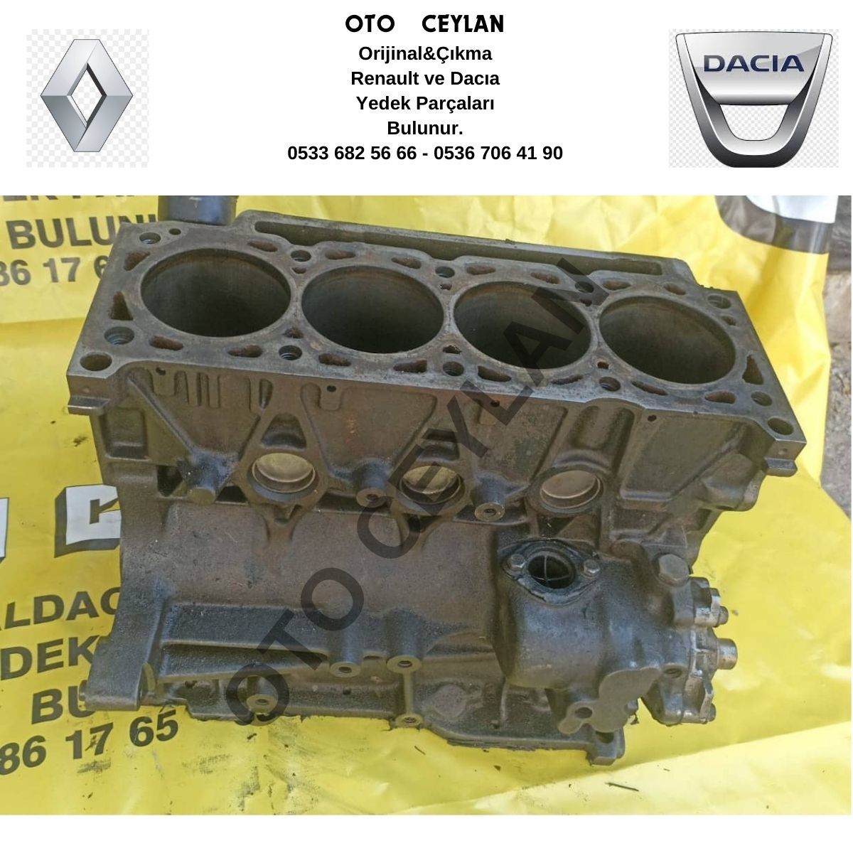 R19 Motor Bloğu 1.8 Çıkma Orijinal