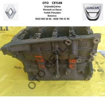 Clıo Motor Bloğu 1.2 8v Çıkma Orijinal