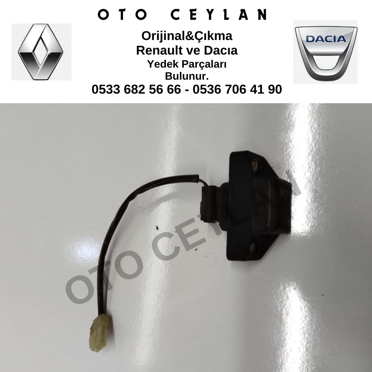 7700827599 Kango Bagaj İç Kilit Mekanizma Orijinal Çıkma