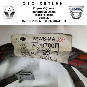 403888700R Fluence Göğüslük Tesisatı Çıkma