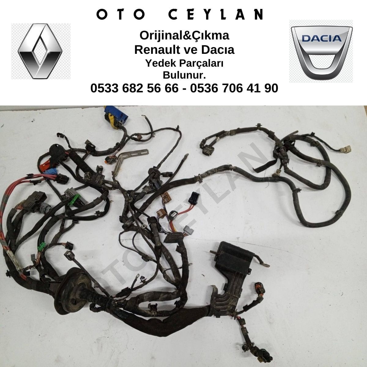 403888700R Fluence Göğüslük Tesisatı Çıkma