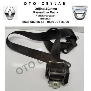 868854701R 868857909R 868853959R 621088600C Symbol Sandero 2 Logan 2 Stepway Sol Ön Emniyet Kemeri Orijinal Çıkma