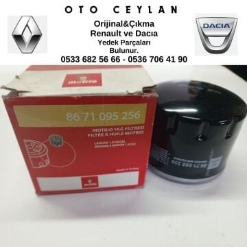 8671095256 FLUENCE YAĞ FİLTRESİ ORİJİNAL