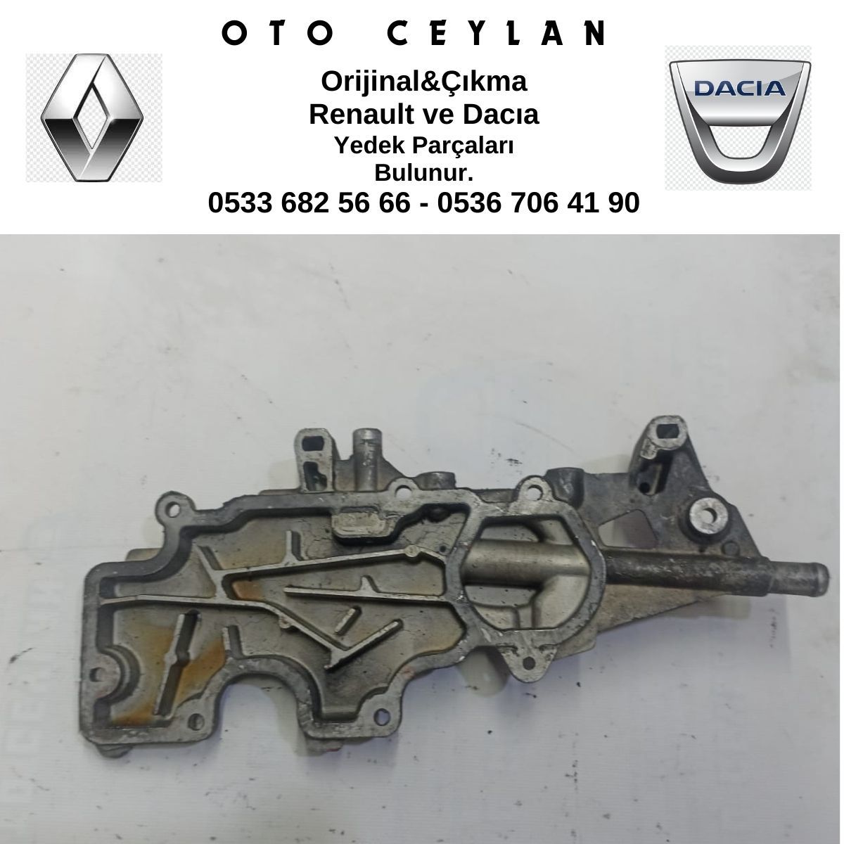 8200062945 Scenic Logan Megane Yağ Tevzi Parçası Çıkma