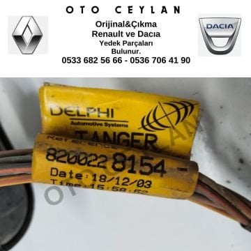 8200228154 Kango Sol Ön Kapı Tesisatı Orijinal Çıkma