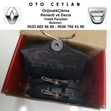 8671095214 MEGAN 2 FLUENCE CLIO 3 ARKA BALATA MOTRIO