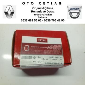 8671095214 MEGAN 2 FLUENCE CLIO 3 ARKA BALATA MOTRIO