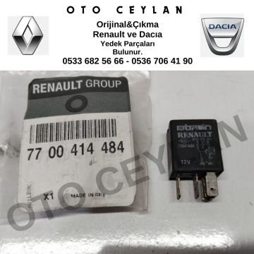 7700414484 Clio 2 3 Kango Laguna 2 Logan Megane 2 Trafic 2 Fan Rölesi Sıfır Orijinal