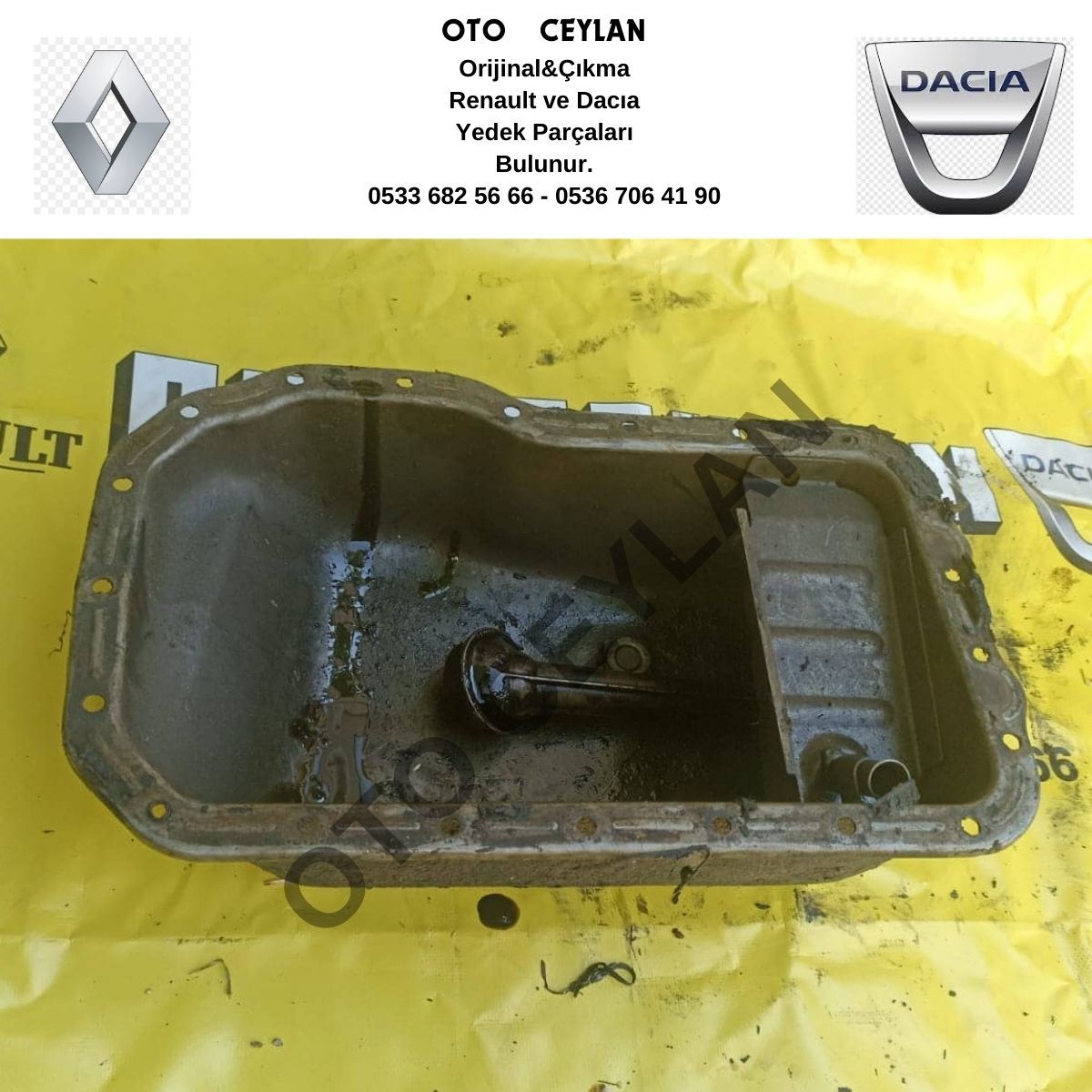 7701648829 R.11 Motor Yağ Karteri Çıkma Orijinal