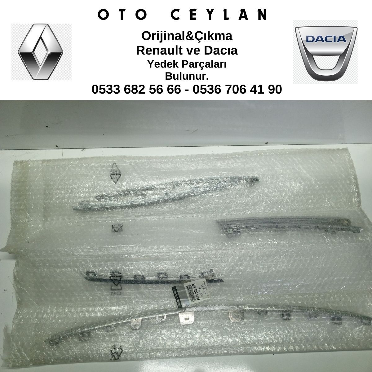 960103680R TALİSMAN TAMPON PANJUR NİKELAJI TAKIM