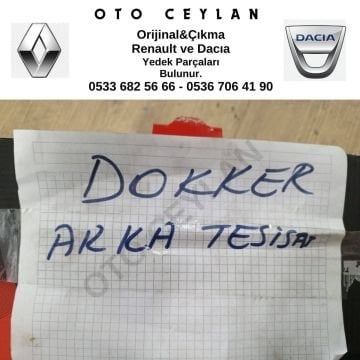 240539561R Dokker Arka Tesisat Çıkma
