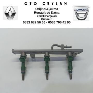 175204021R Clio 5 Duster Sandero 3 - Bin Motor Enjektör Rampası Komple Takım