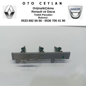 175204021R Clio 5 Duster Sandero 3 - Bin Motor Enjektör Rampası Komple Takım