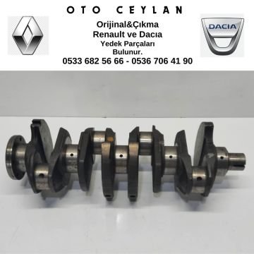 7700111883 Kangoo 1.9D F8Q Krank Mili Çıkma Orjinal