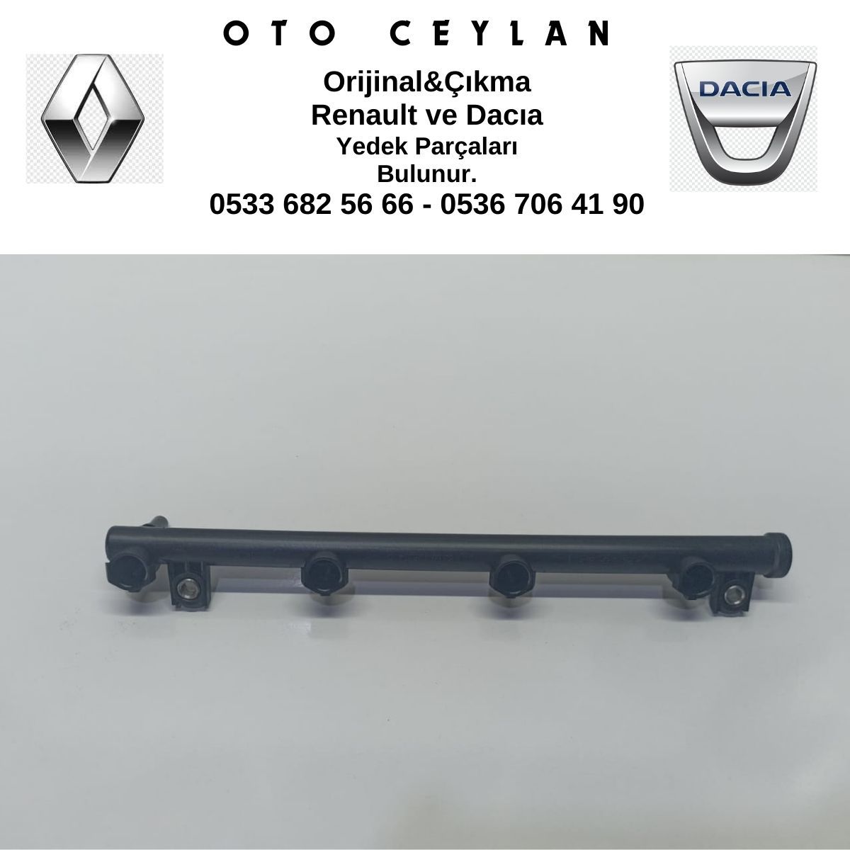 8200139674 Megane 2 Enjektör Rampası Sıfır Orjinal