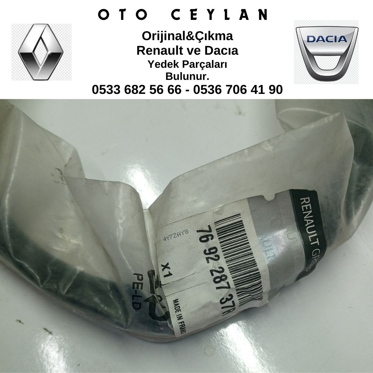 769228737R DOKKER SOL ÖN KAPI DİREK FİTİLİ