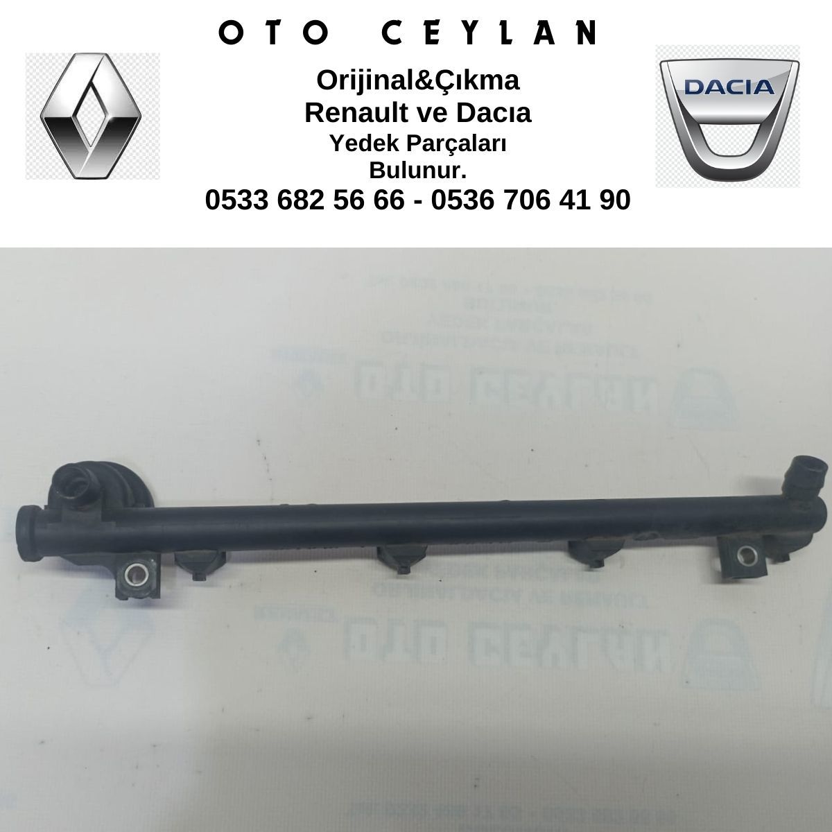 7700112519 Megane 2 Laguna 1.4-1.6 16v Enjektör Tevzi Borusu