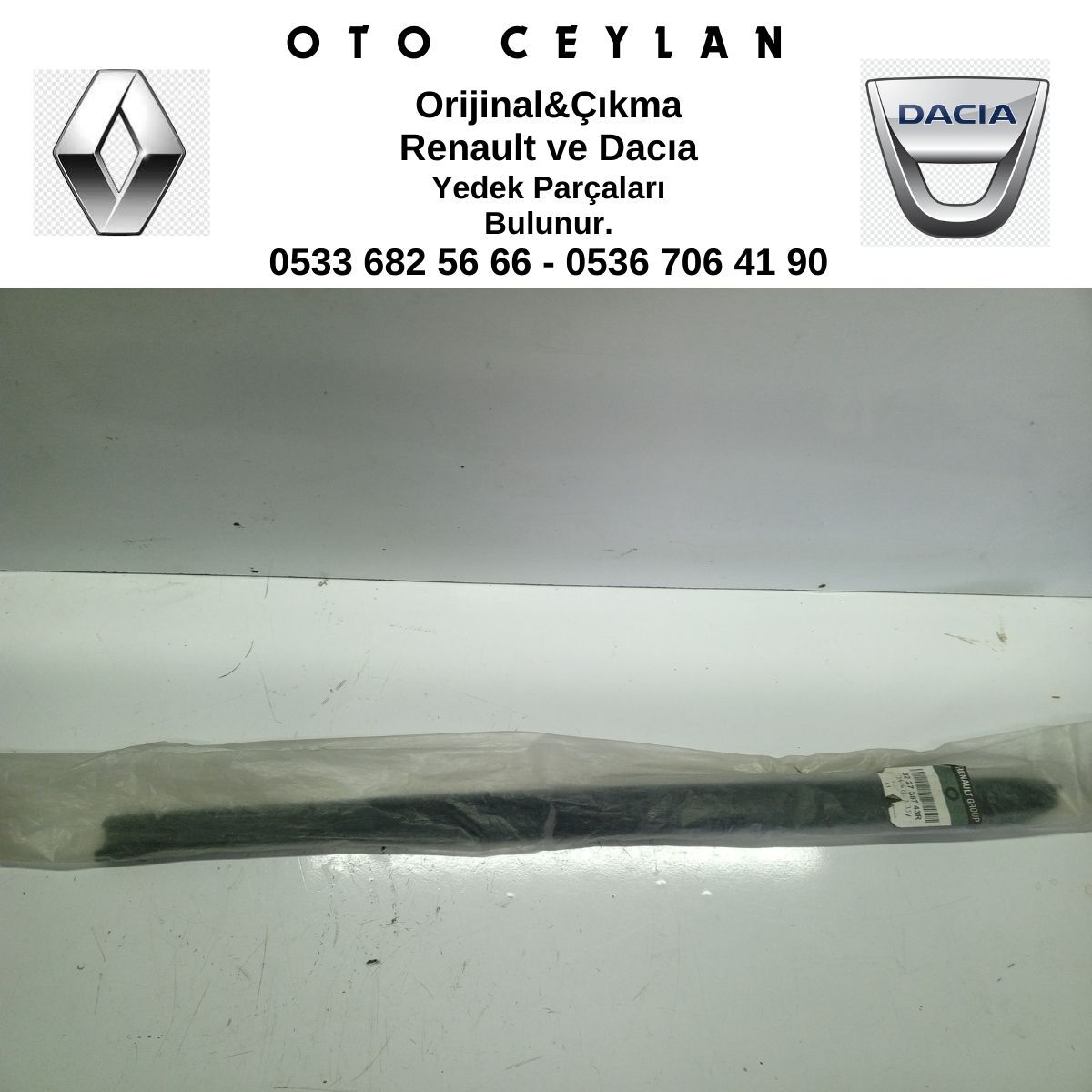 822738743R LOGAN SOL KELEBEK CAM DİREK FİTİLİ