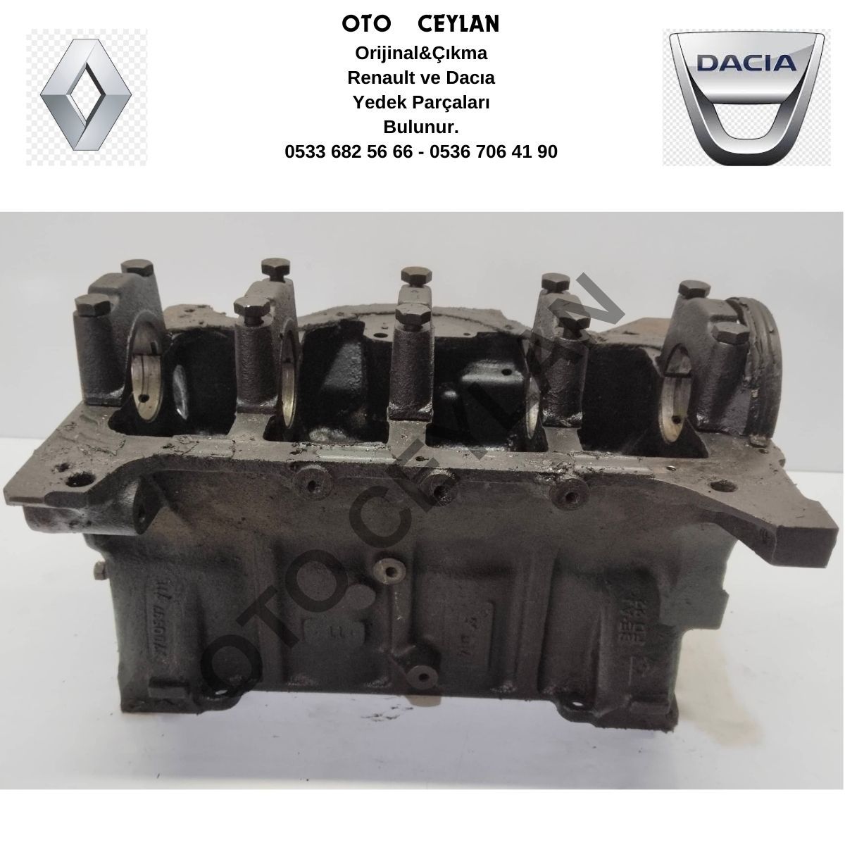 R.9 Motor Bloğu 1.4 Çıkma Orijinal