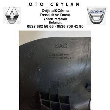 849500041R 849500042R Fluence Megane 3 Sağ Arka Direk Kaplaması Orijinal Çıkma