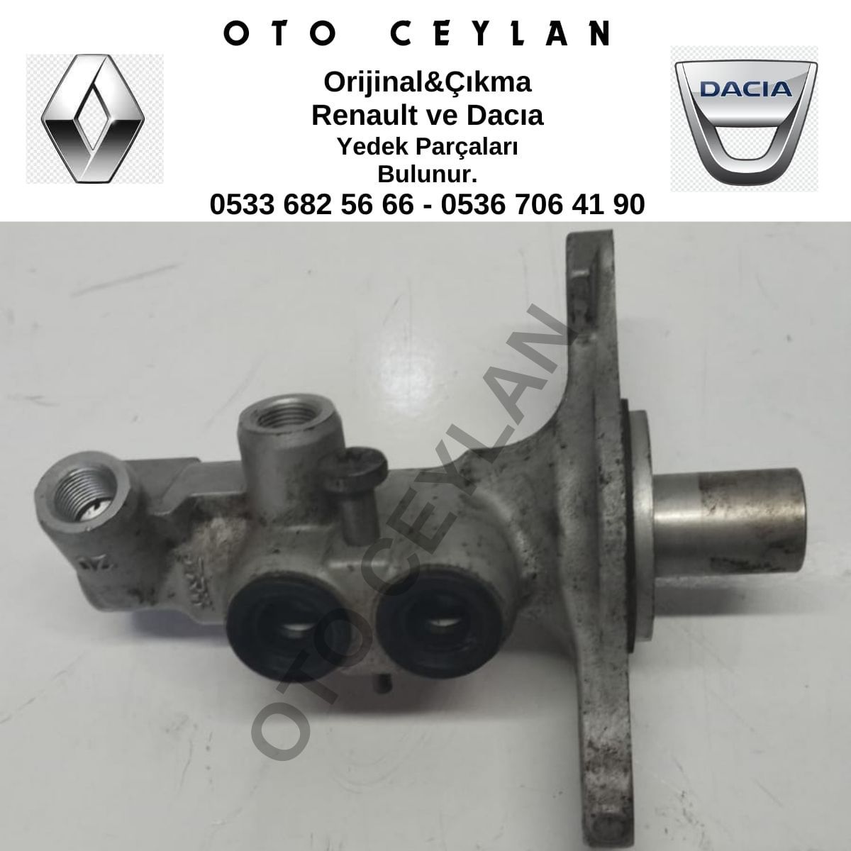 460111938R  Clıo 4 Symbol Sandero 2 Fren Ana Merkez Çıkma Orijinal