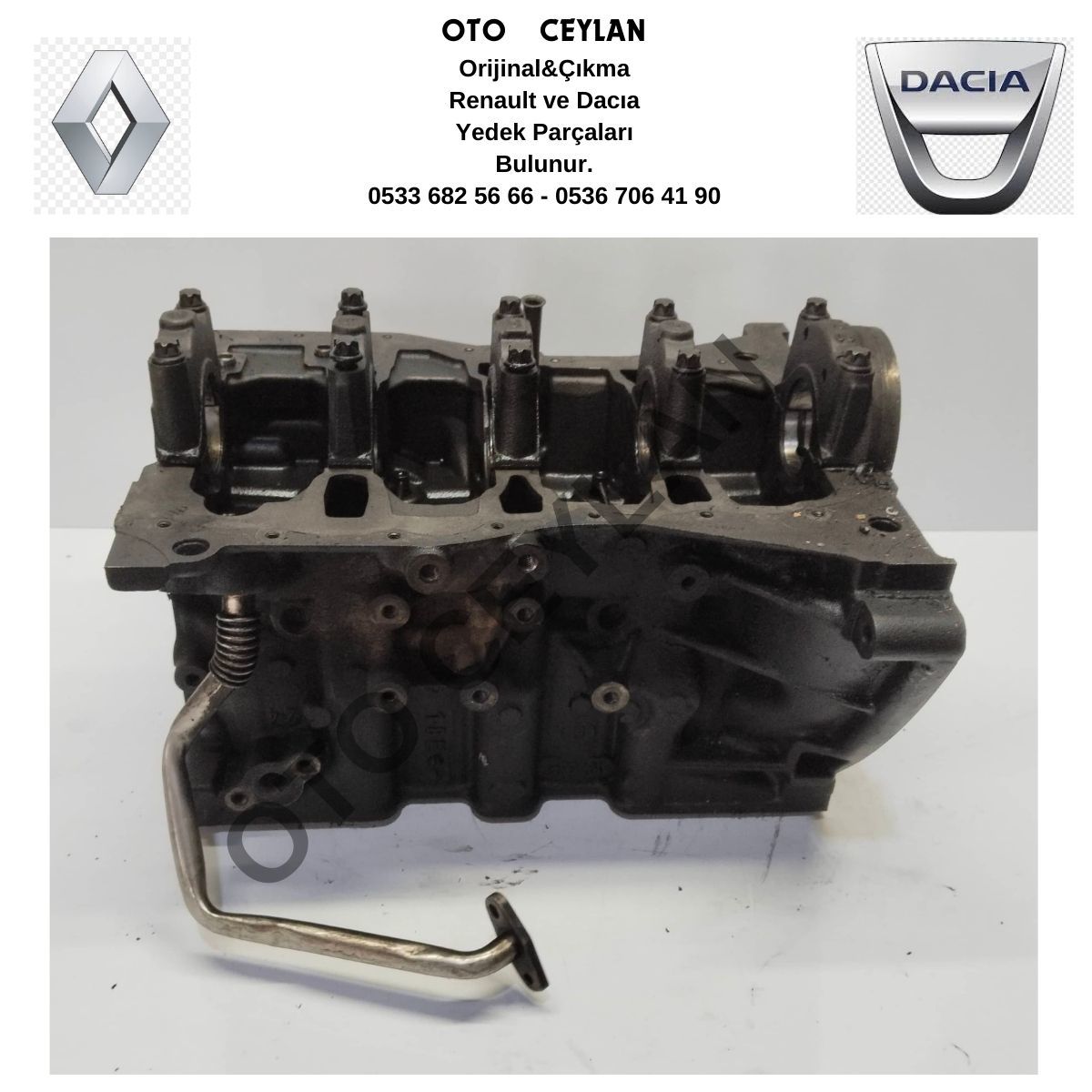 Sandero Symbol Motor Bloğu Euro 5,5 2017-2018 Çıkma Orijinal