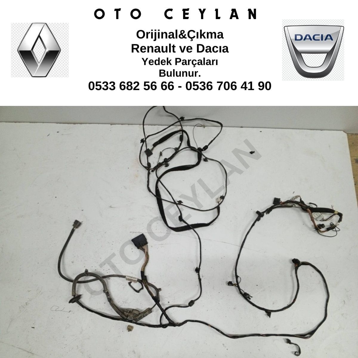 240539561R Dokker Arka Tesisat Çıkma