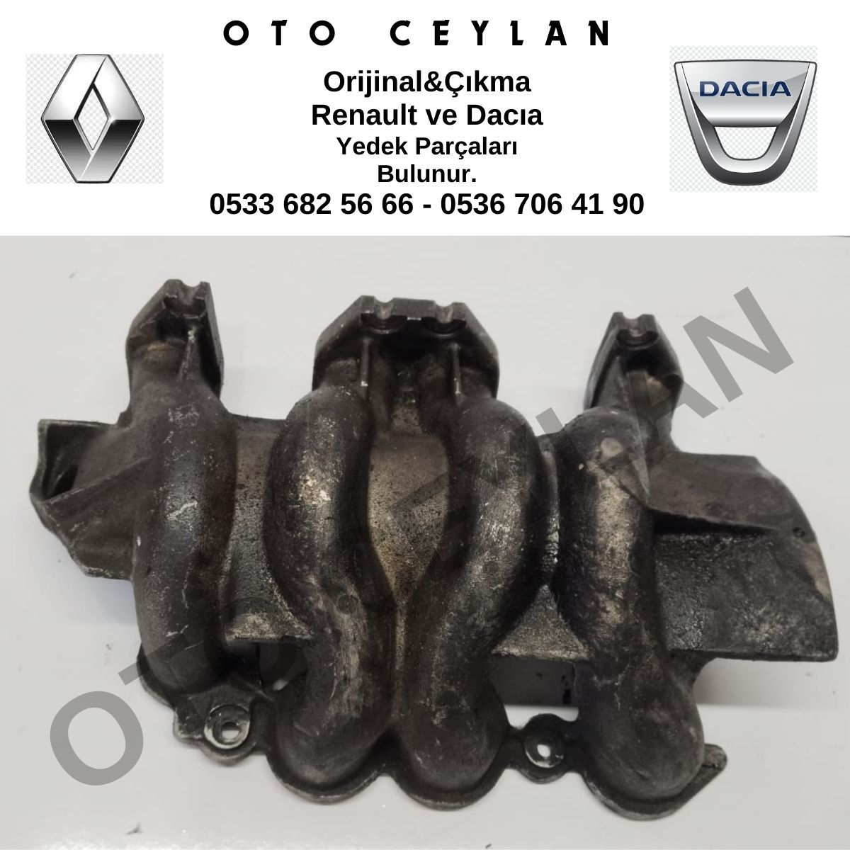 7700869216 Clio 2 Kangoo 1 Emme Manifoldu Orijinal Çıkma