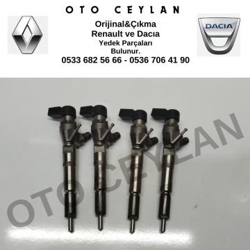 166008052R 8200903034 8200704191 Megane 3 Fluence 1.5 Dci 110 Beygir Enjektör Takım Sıfır Orijinal