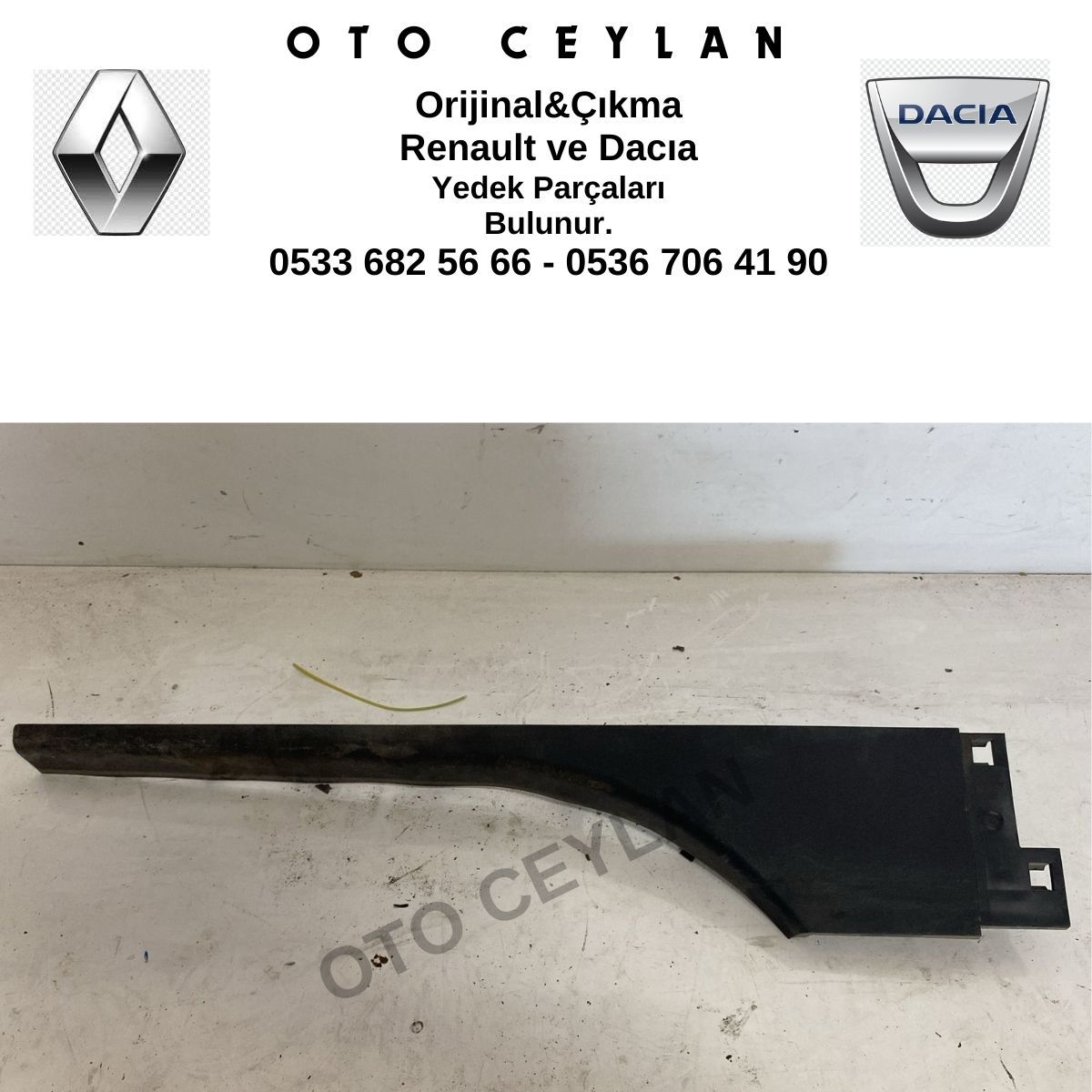 769520014R 769520015R Fluence Megane 3 Kapı Eşiği Kaplaması Sol Ön Orijinal Çıkma