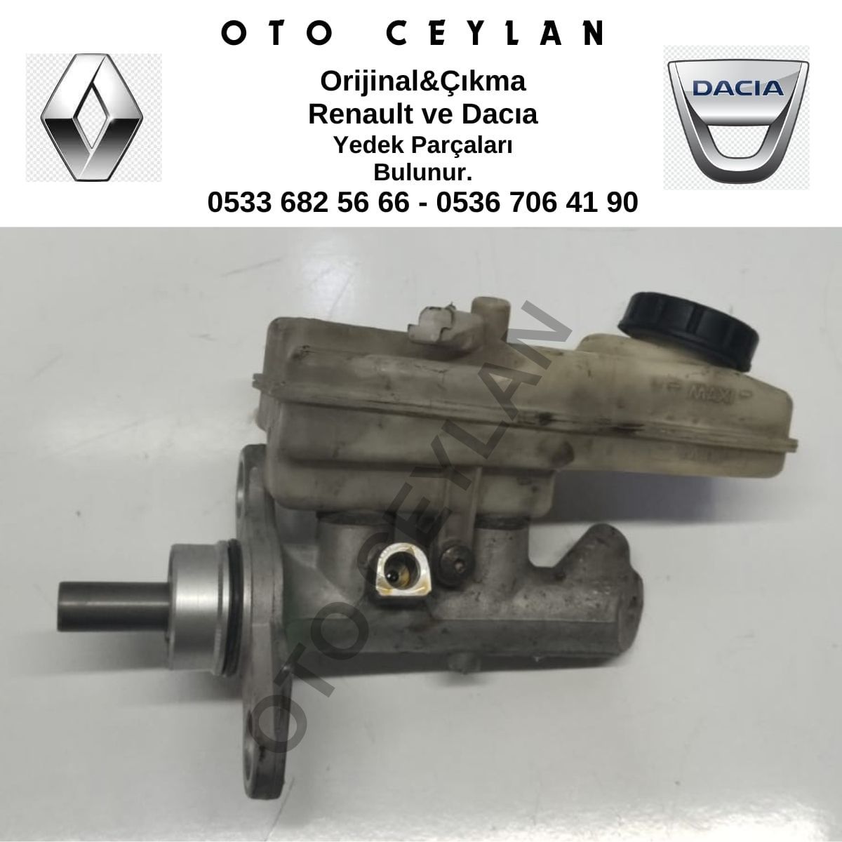 7701207697 Megan 2 Fren Ana Merkez Hidrolik Haznesi Çıkma Orijinal