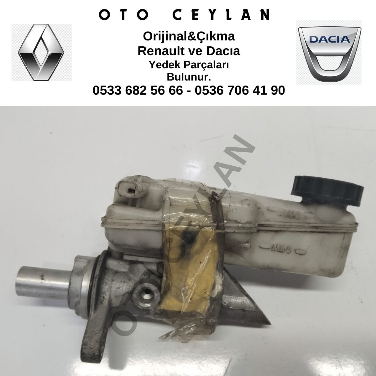 460917713R Fren Ana Merkez Hidrolik Deposu Çıkma Orijinal