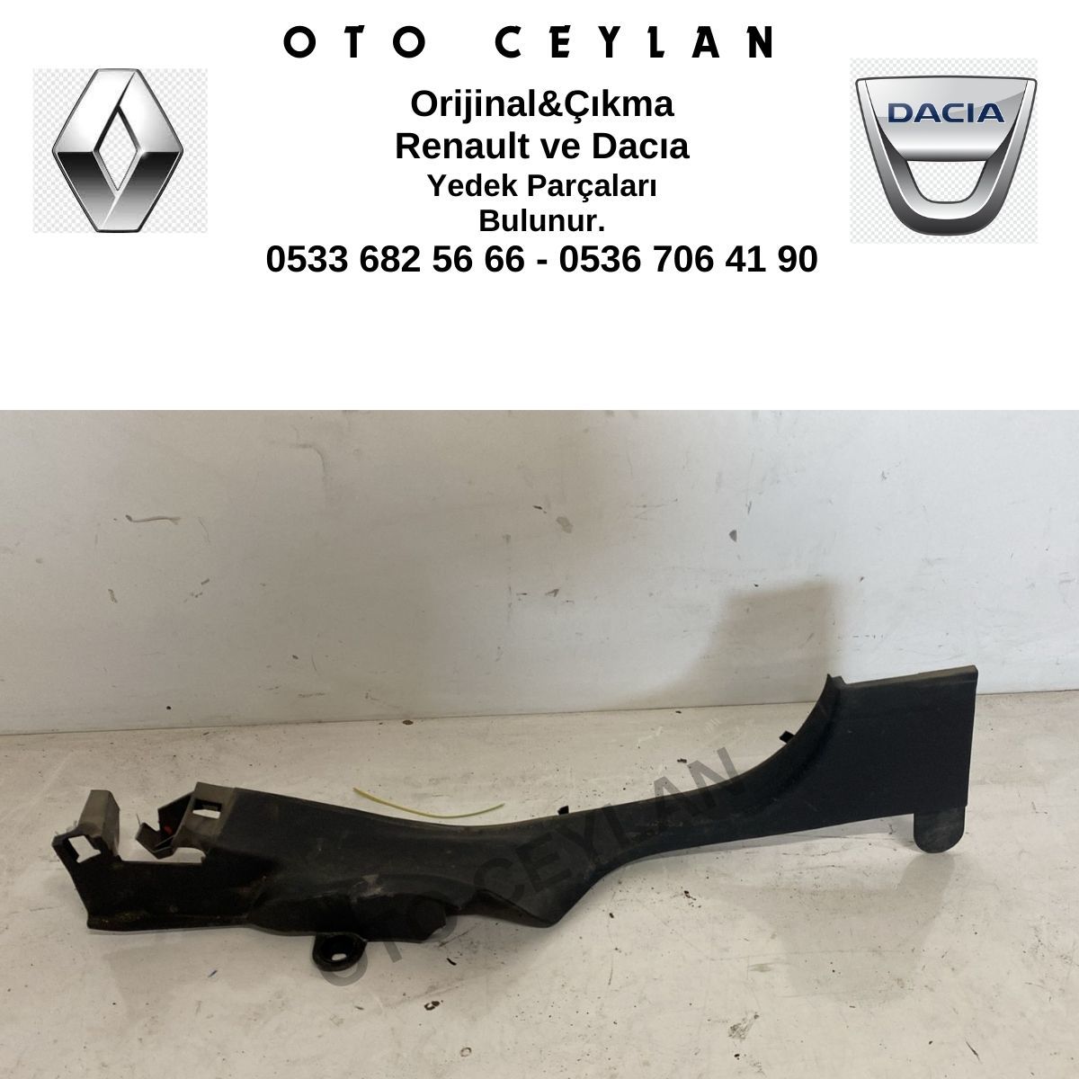 769540001R Fluence Sol Arka Kapı Eşik Bakaliti Orijinal Çıkma