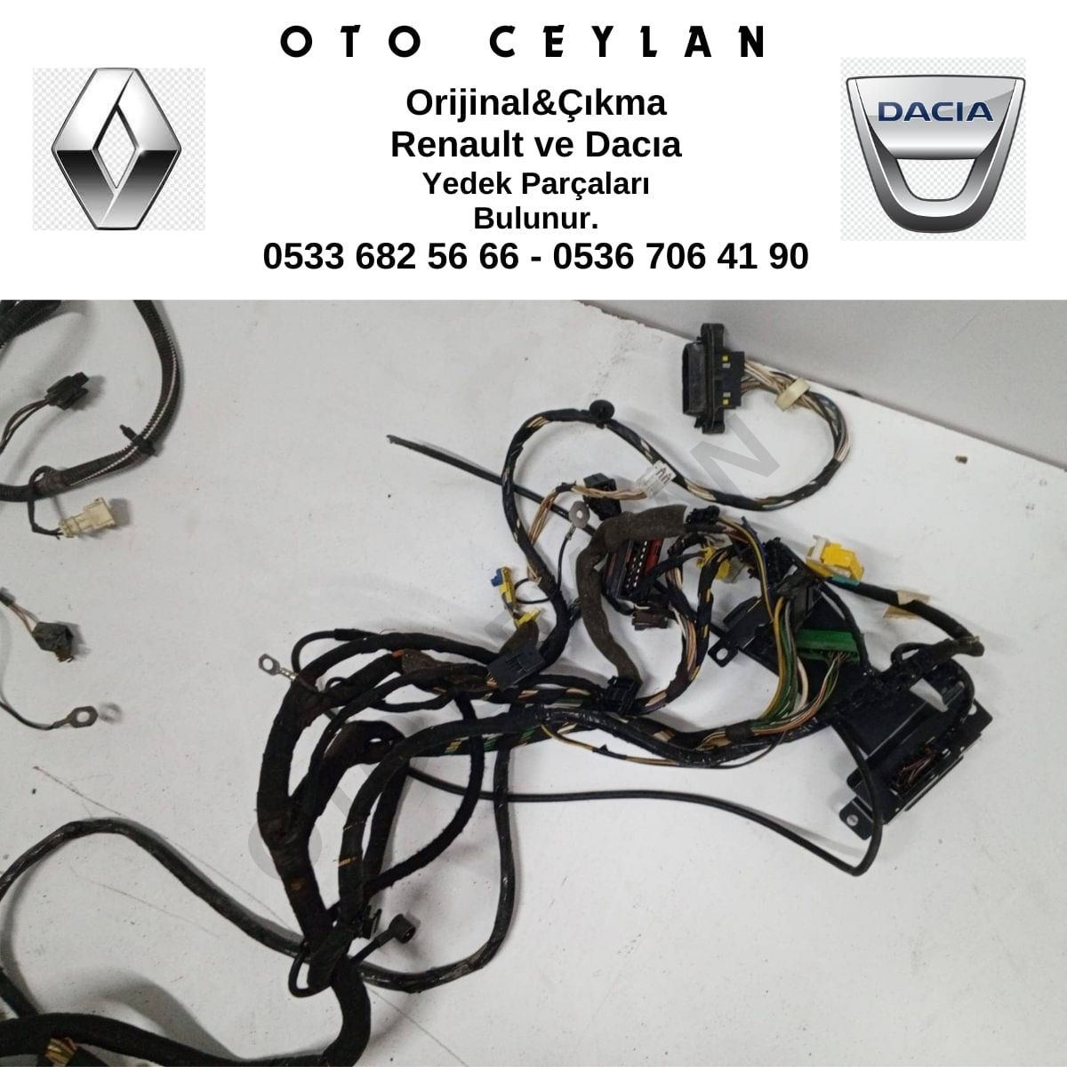 Clıo 2007 Benzinli Göğüslük Tesisatı Çıkma