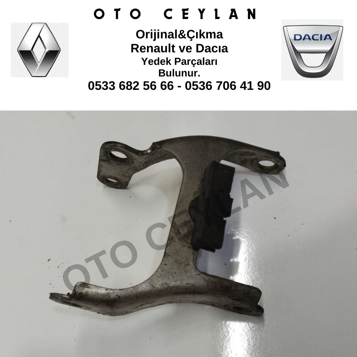7700273258 Renault Hidrolik Direksiyon Braketi Orijinal Çıkma