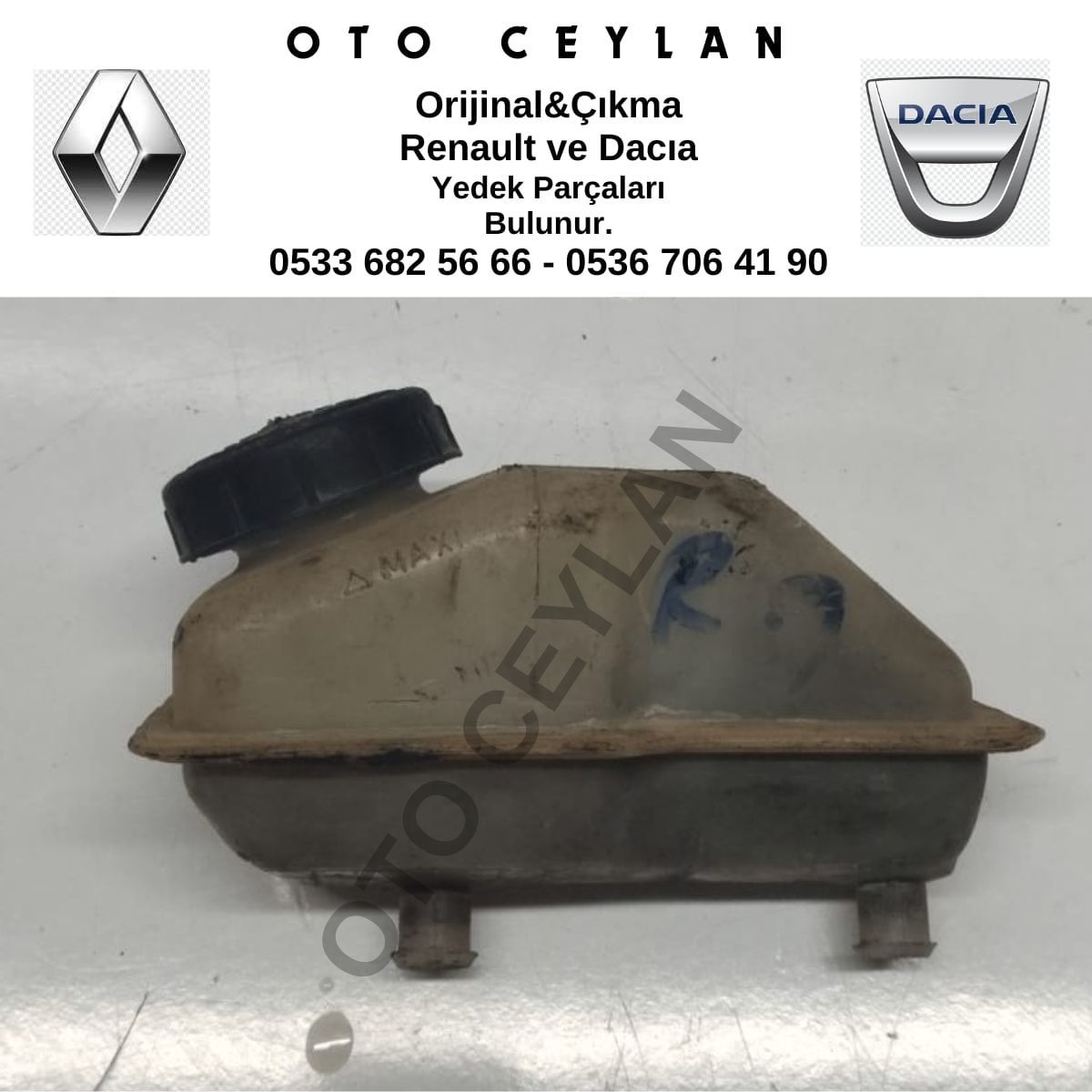 7702189645 R.9 R.11 Fren Hidrolik Deposu Çıkma Orijinal