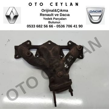 7700873358 R.19 Egzoz Manifoldu E7J Orijinal Çıkma