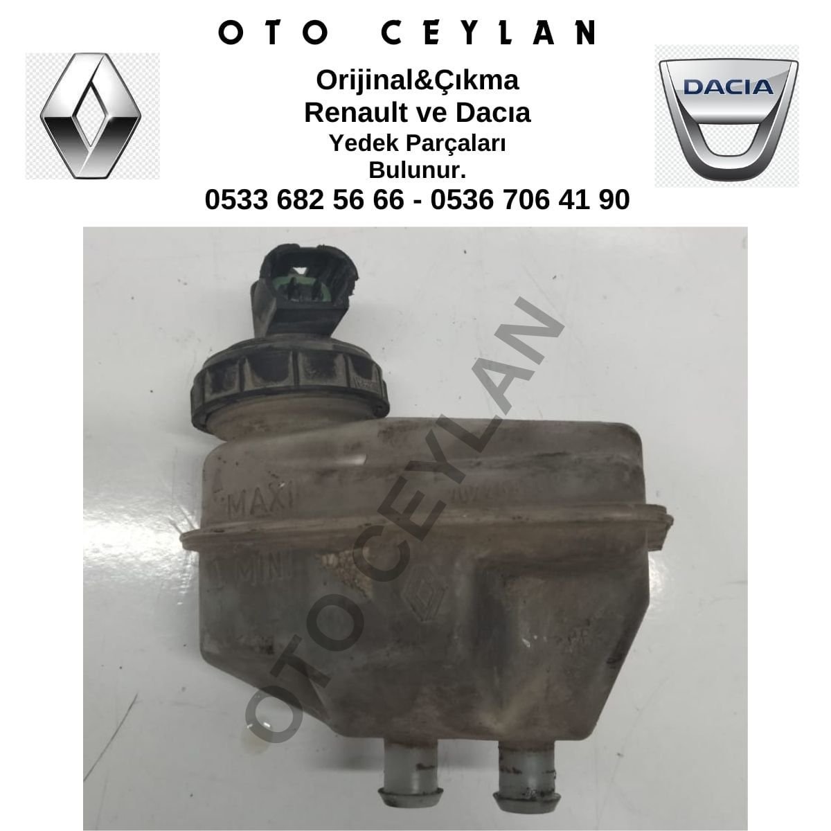 7700818100 7702253309 R.19 Fren Hidrolik Deposu Çıkma Orijinal